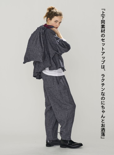 ミニギンガムパンツ / Mini Gingham Salvage PT 詳細画像 Gray 3