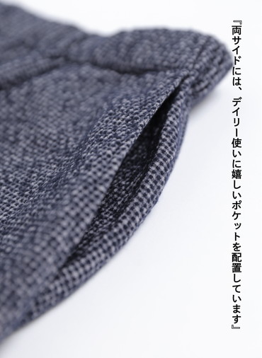ミニギンガムパンツ / Mini Gingham Salvage PT 詳細画像 Gray 8