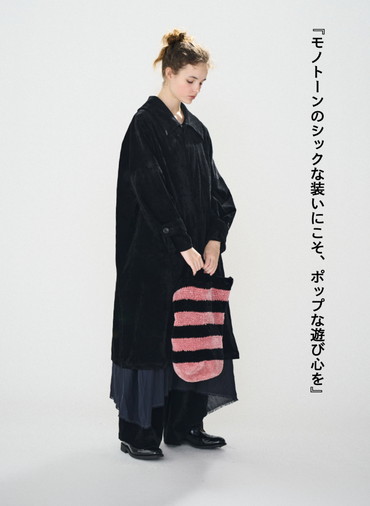 ベロアバッグ / Velour Bag 詳細画像 Pink 2