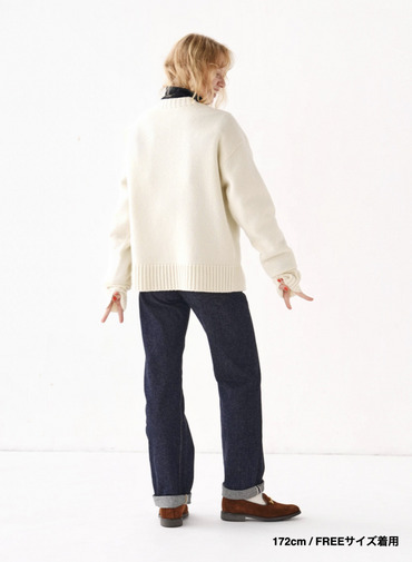 【CAPSULE COLLECTION】プリントニット 詳細画像 Off White 2