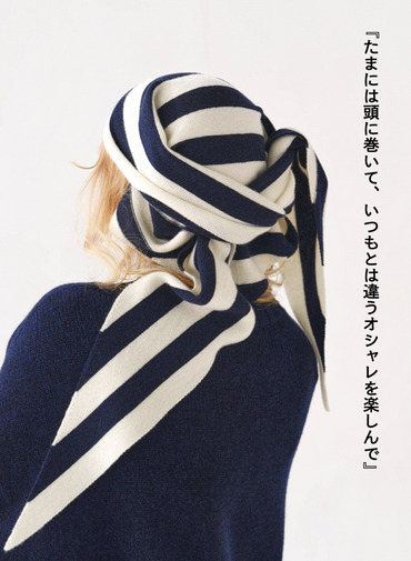 【CAPSULE COLLECTION】トライアングルストール / EXTRA FINE LAMB STOLE 詳細画像 Multi 4