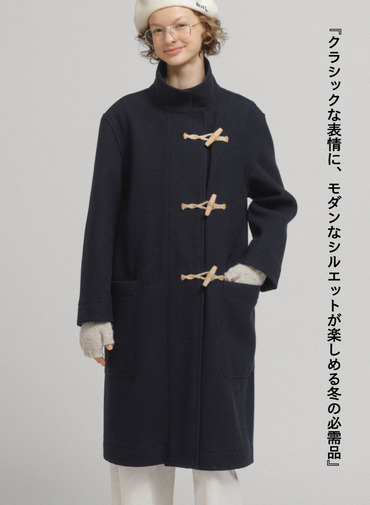 【CAPSULE COLLECTION】ダッフルコート 詳細画像 Dark Navy 11