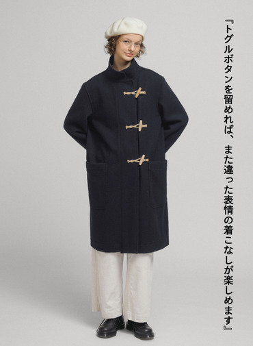 【CAPSULE COLLECTION】ダッフルコート 詳細画像 Dark Navy 8