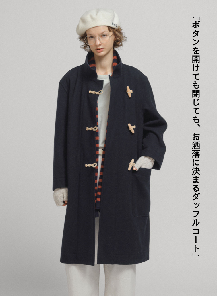 【CAPSULE COLLECTION】ダッフルコート 詳細画像 Dark Navy 7