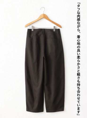 【CAPSULE COLLECTION】バレルレッグパンツ 詳細画像 Olive 2