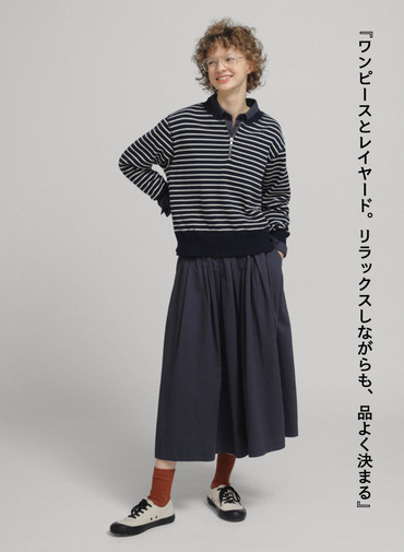【CAPSULE COLLECTION】ボーダーニット 詳細画像 Navy 8