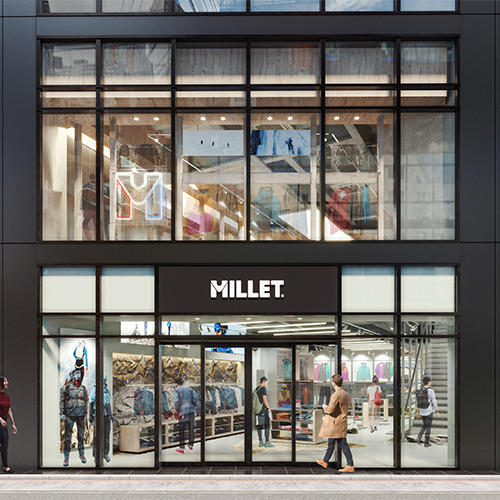 《ミレー》の旗艦店が渋谷にグランドオープン！