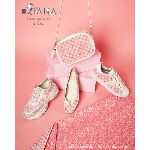 「サンリオキャラクターズ」と《ダイアナ》日本の伝統工芸品を纏っちゃおう。