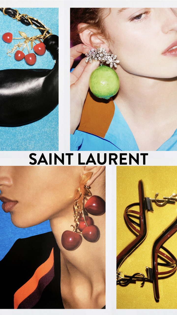 Saint Laurent ギフトをコンセプトにした、アーティスティックな