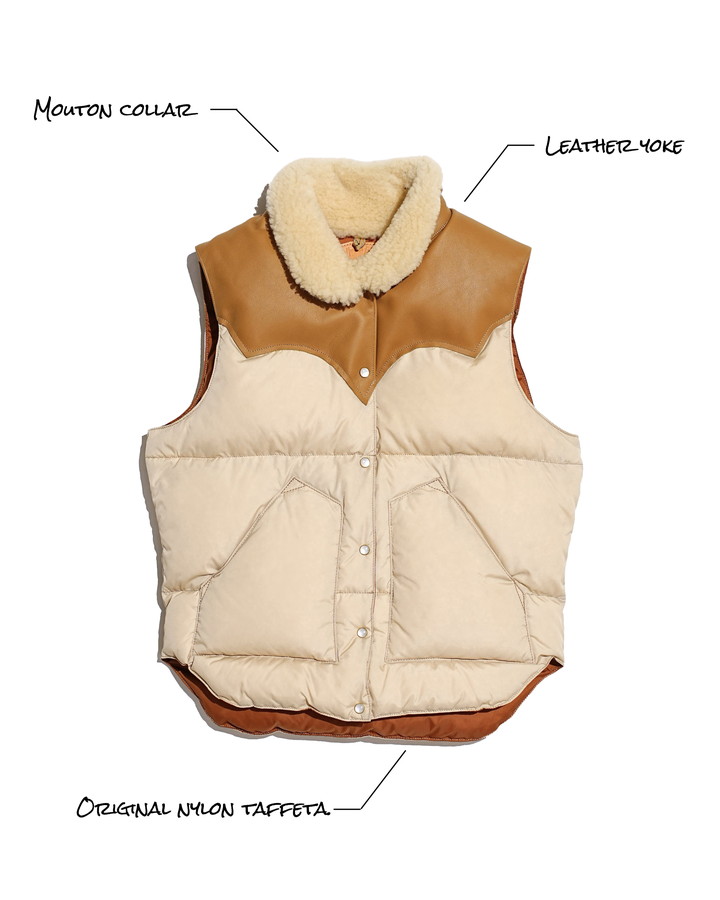 FinderKeepers プリマロフトダウンベスト　ファインダーズキーパーズ Rocky Mountain Featherbed 《ロッキーマウンテンフェザーベッド》の